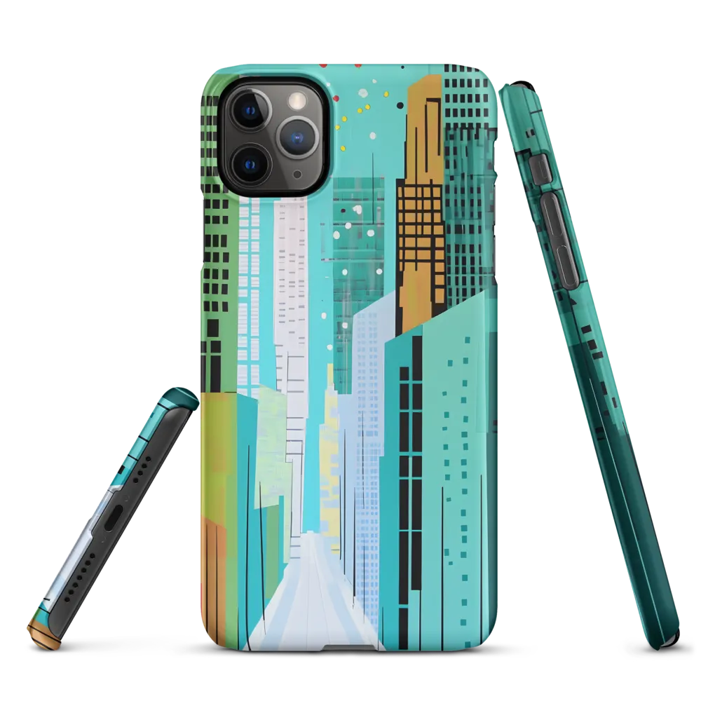 Urban Symphony in Turquoise