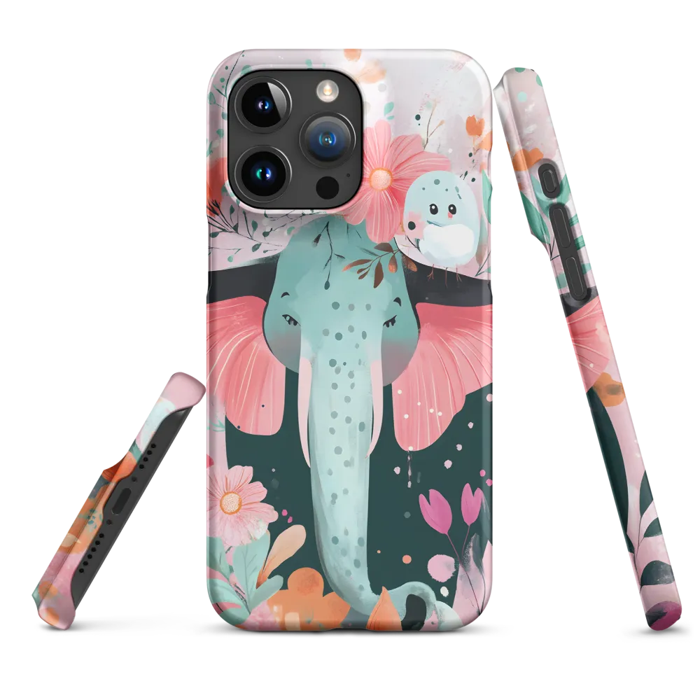 Whimsical Elephant in Bloom