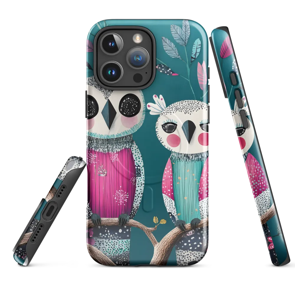 Whimsical Duo: A Celebration of Nature and Color