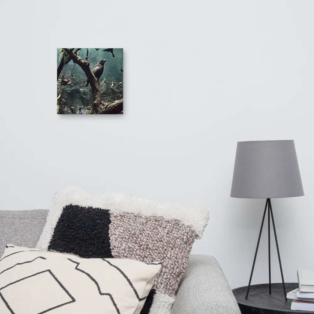 Whispers of the Avian Realm | Canvas | 12″×12″