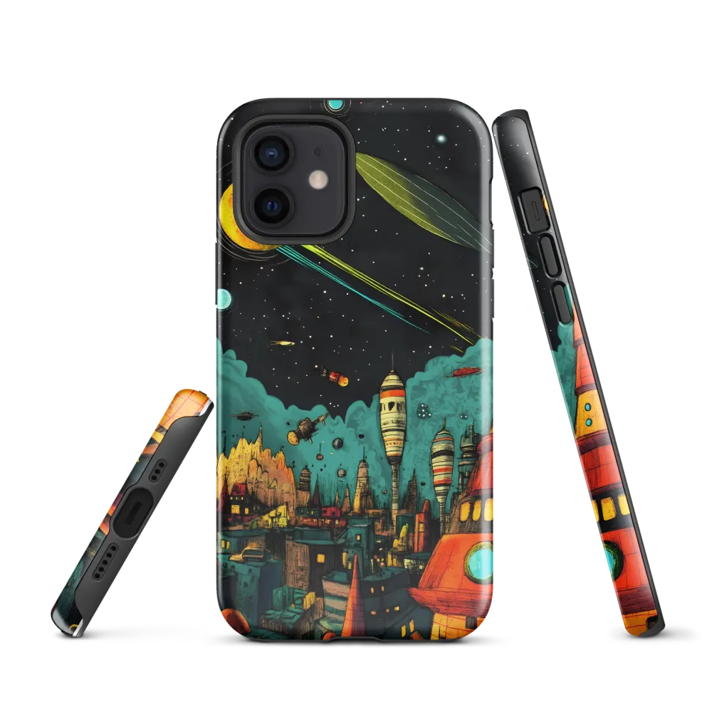 Galactic Cityscape: A Journey Through Imagination