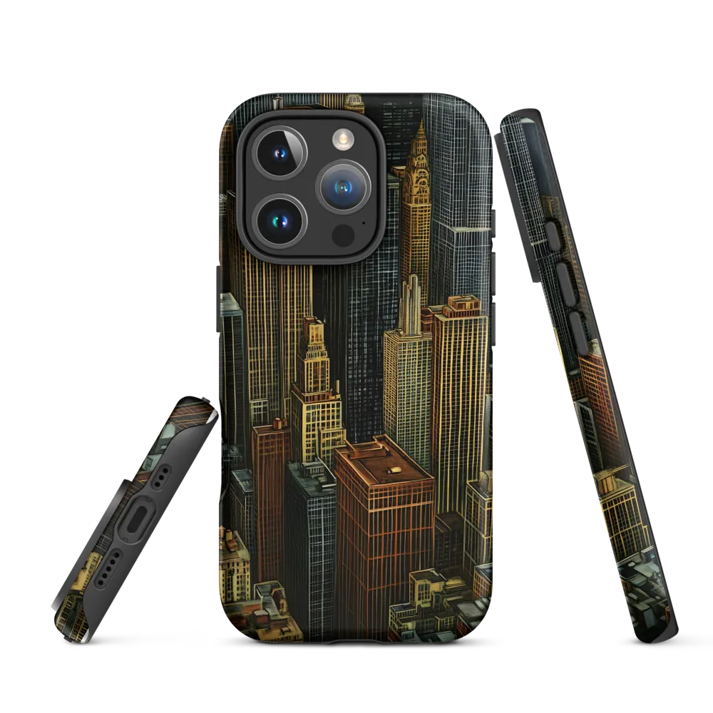 Urban Elegance: A Golden Cityscape