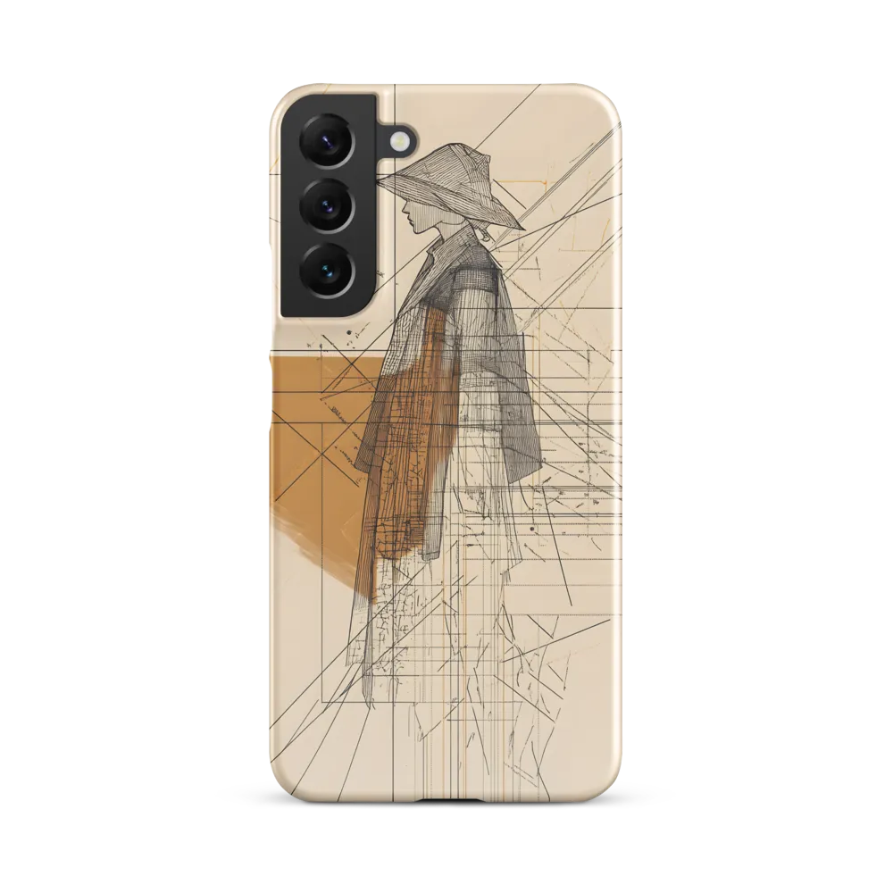Abstract Profile: A Minimalist Exploration | Phone Case |  S22 Plus | Snap Case | Glossy