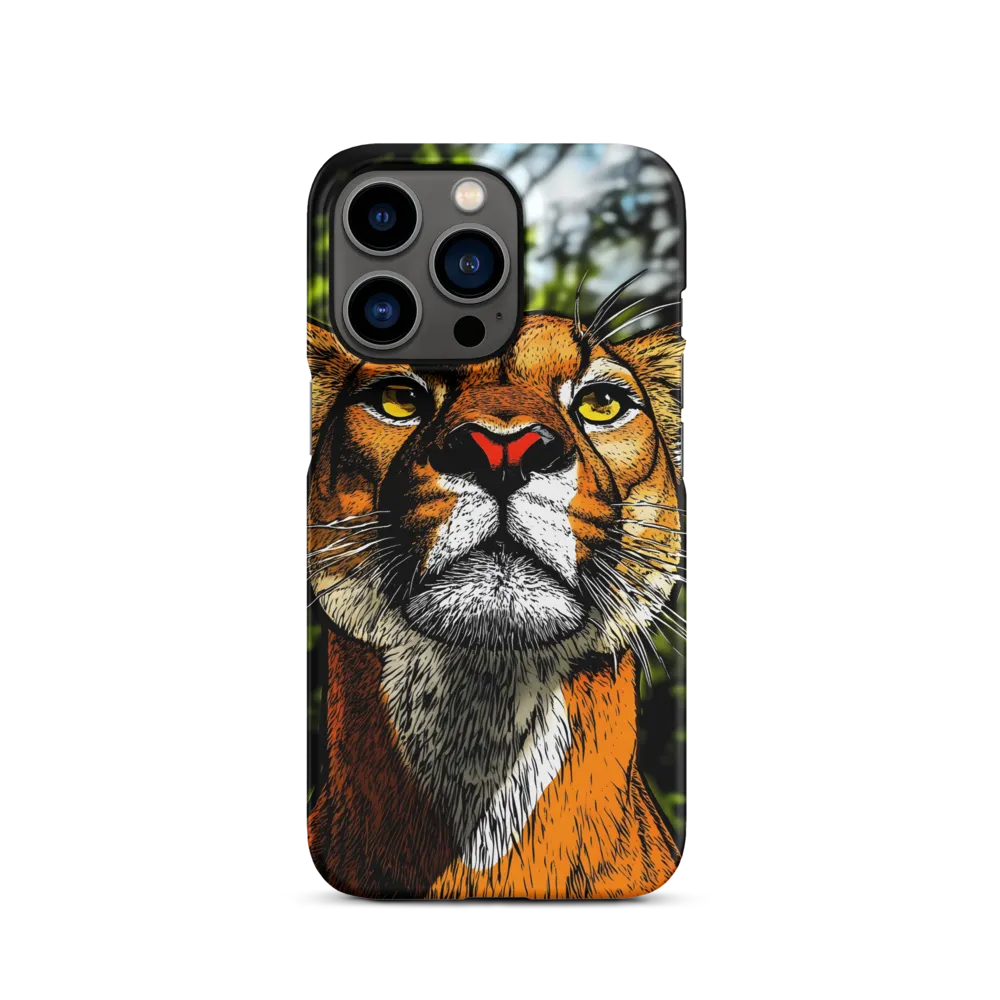 Regal Gaze: The Lioness in Focus