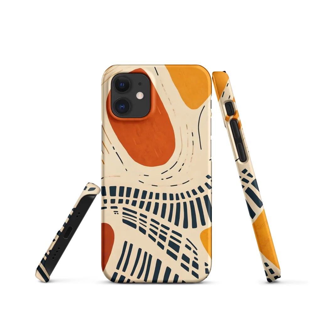 Urban Patterns in Harmony | Phone Case |  12 Mini | Snap Case | Matte