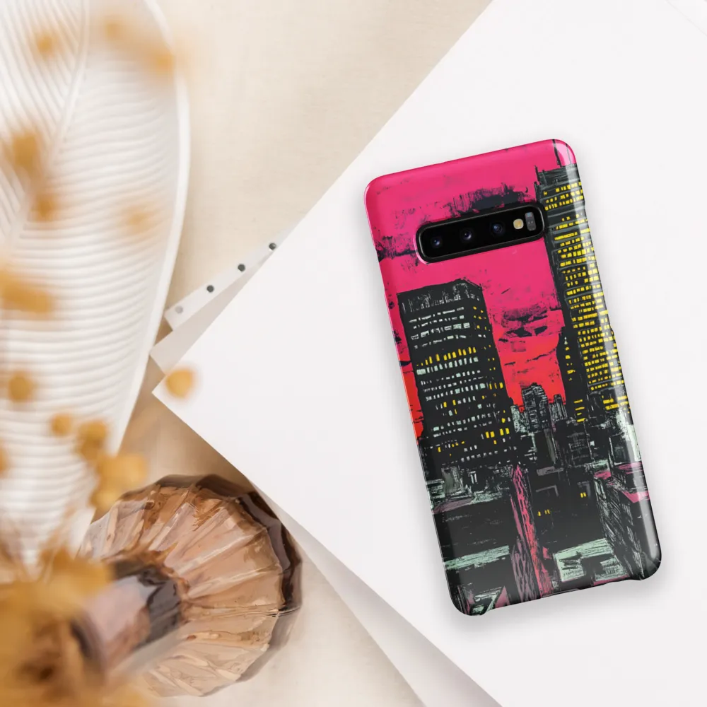 Urban Pulse at Dusk | Phone Case |  S10 Plus | Snap Case | Glossy