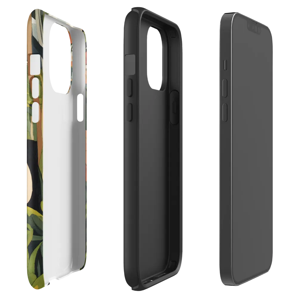 Panda in Paradise | Phone Case |  13 Pro Max | Tough Case | Matte
