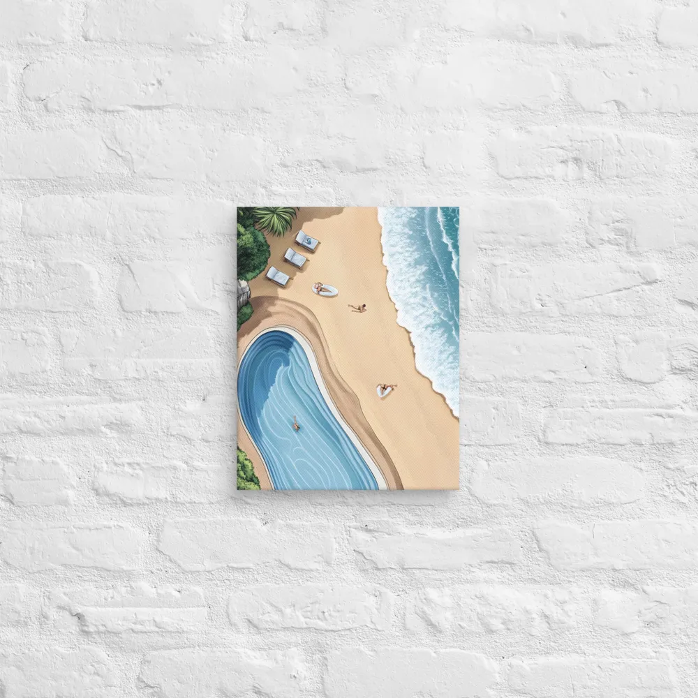 Serenity by the Shore | Canvas | 11″×14″