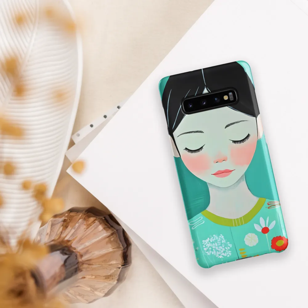 Tranquil Blossom | Phone Case |  S10 Plus | Snap Case | Matte