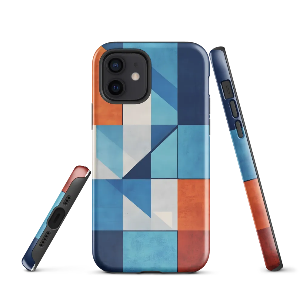 Geometric Harmony in Color | Phone Case |  12 | Tough Case | Glossy