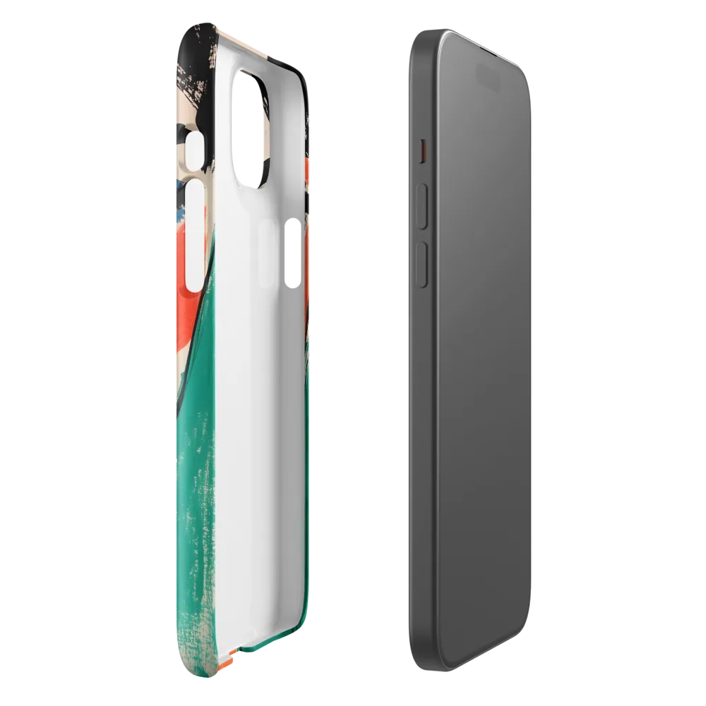 Vivid Portrait of a Modern Muse | Phone Case |  15 Plus | Snap Case | Glossy