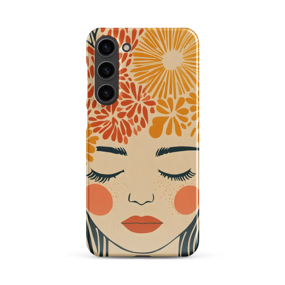 Serenity in Bloom | Phone Case |  S23 Plus | Snap Case | Glossy