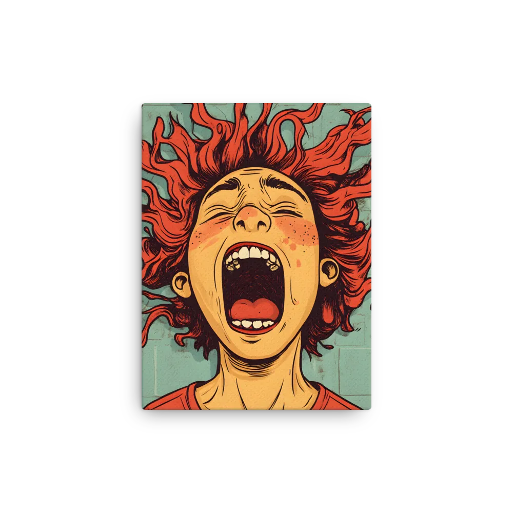 Fury Unleashed | Thin Canvas | 9″×12″