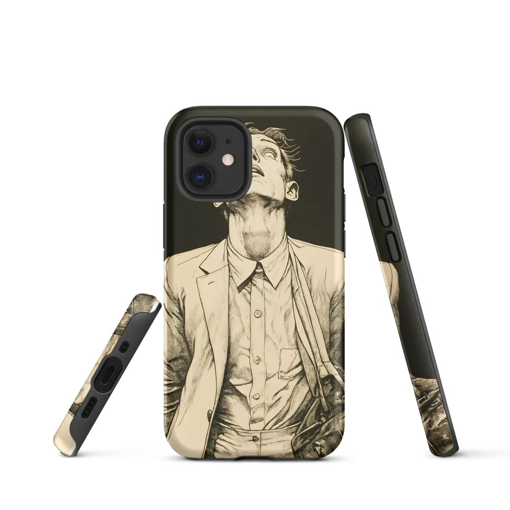 Desperate Gaze | Phone Case |  12 mini | Tough Case | Matte