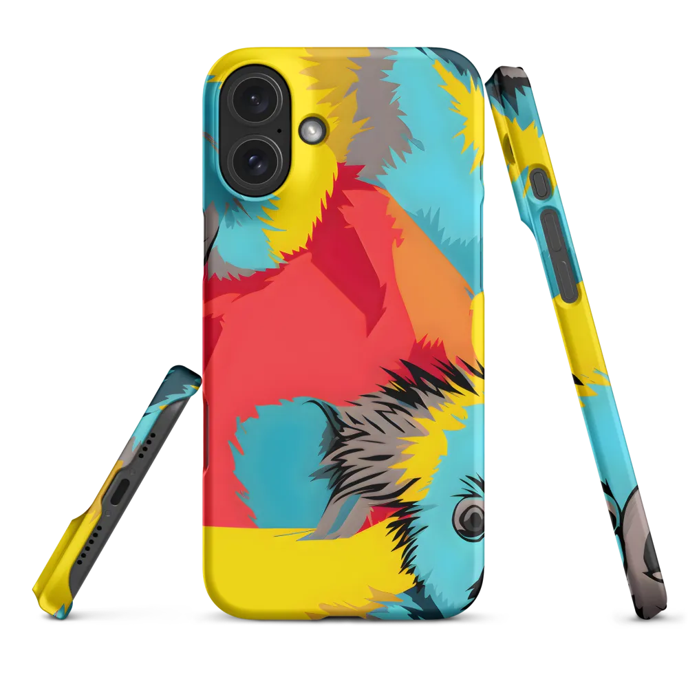 Whimsical Koalas in Vibrant Colors | Phone Case |  16 Plus | Snap Case | Matte