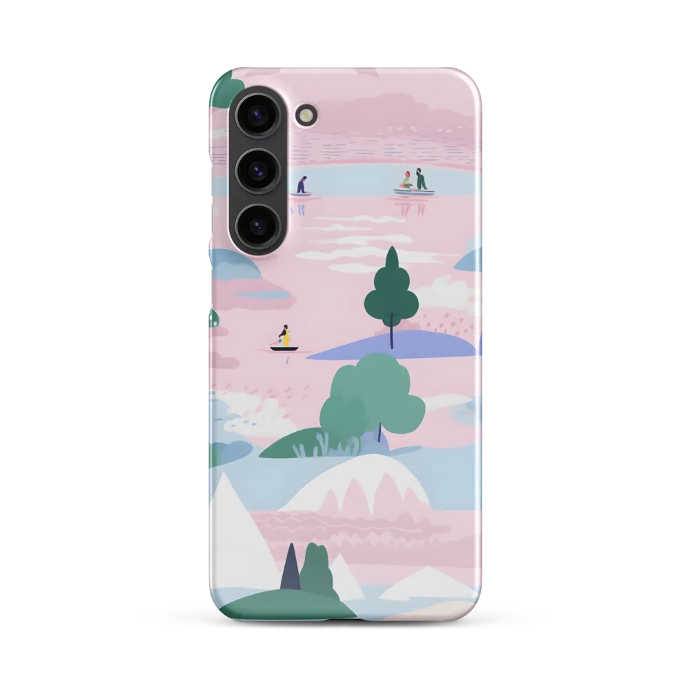 Whimsical Reflections: A Journey Through Landscapes | Phone Case |  S23 Plus | Snap Case | Glossy