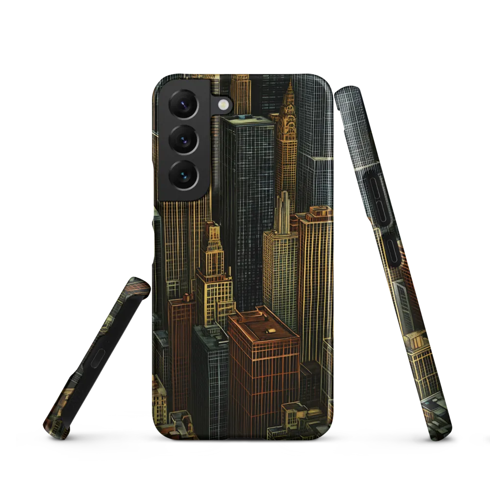 Urban Elegance: A Golden Cityscape