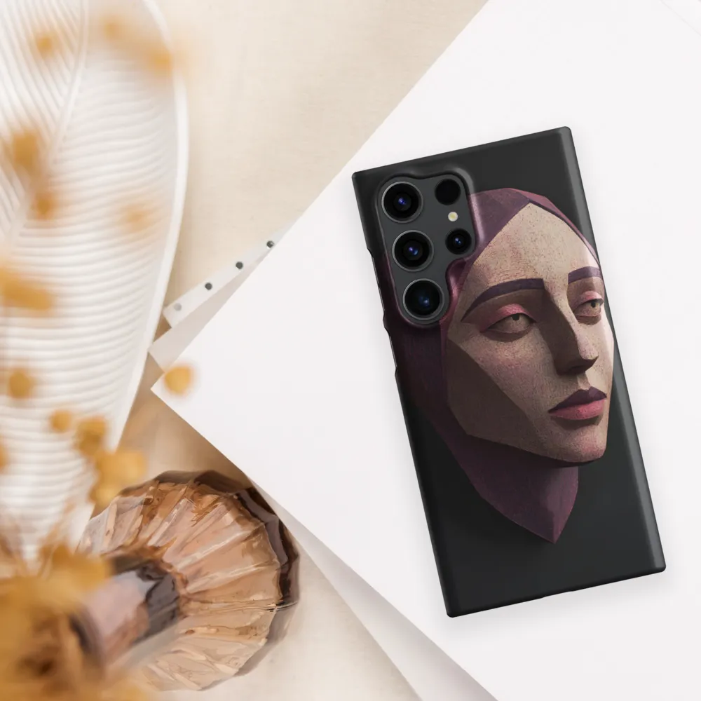 Geometric Elegance: A Contemporary Portrait