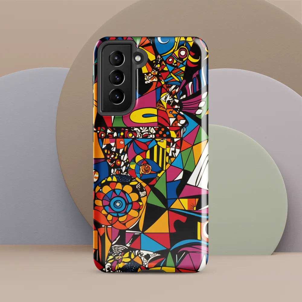 Geometric Dreams in Vivid Colors
