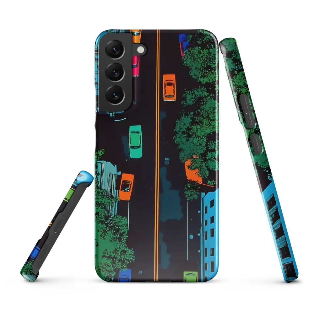 Urban Pulse: A Colorful Intersection