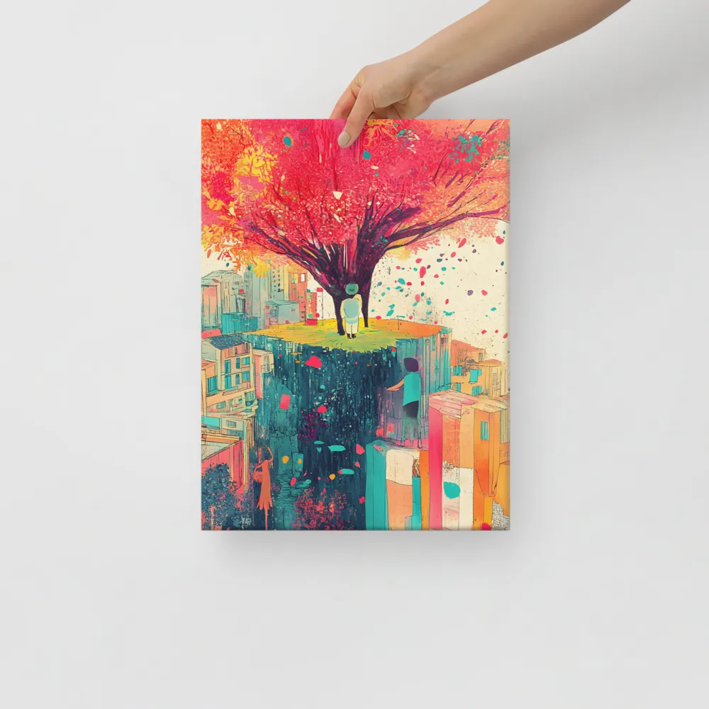 Whispers of Urban Dreams | Canvas | 12″×16″