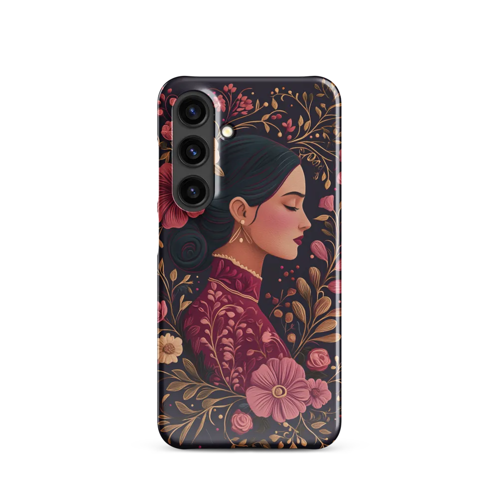 Portrait of Serenity | Phone Case |  S24 | Snap Case | Glossy