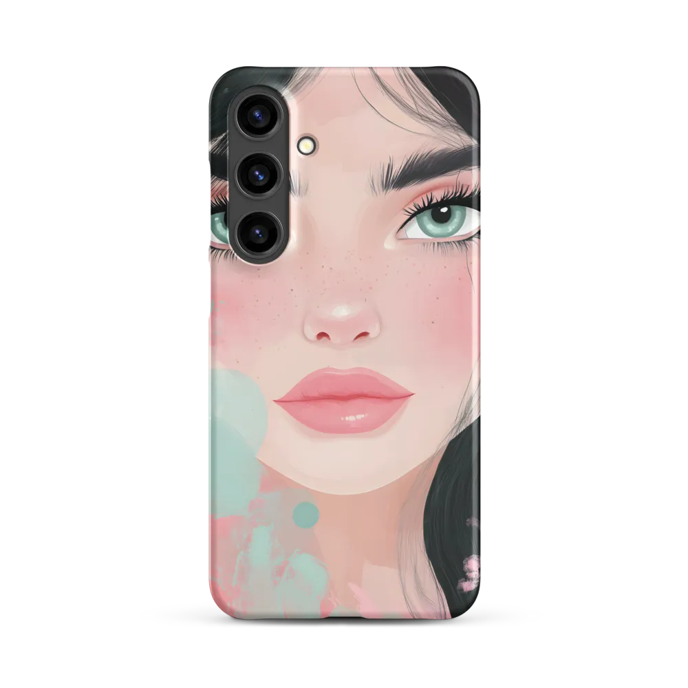 Dreamy Serenity: Portrait of a Young Woman