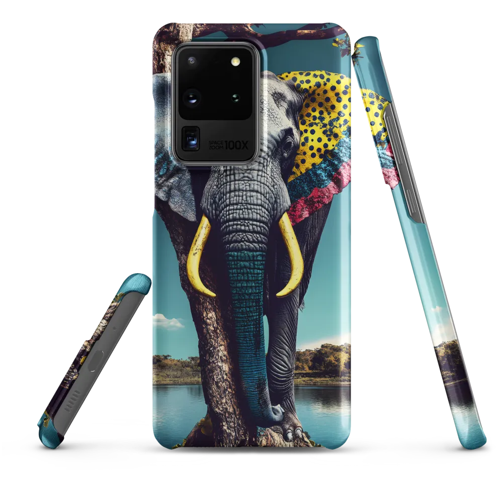 Playful Elegance: The Surreal Elephant
