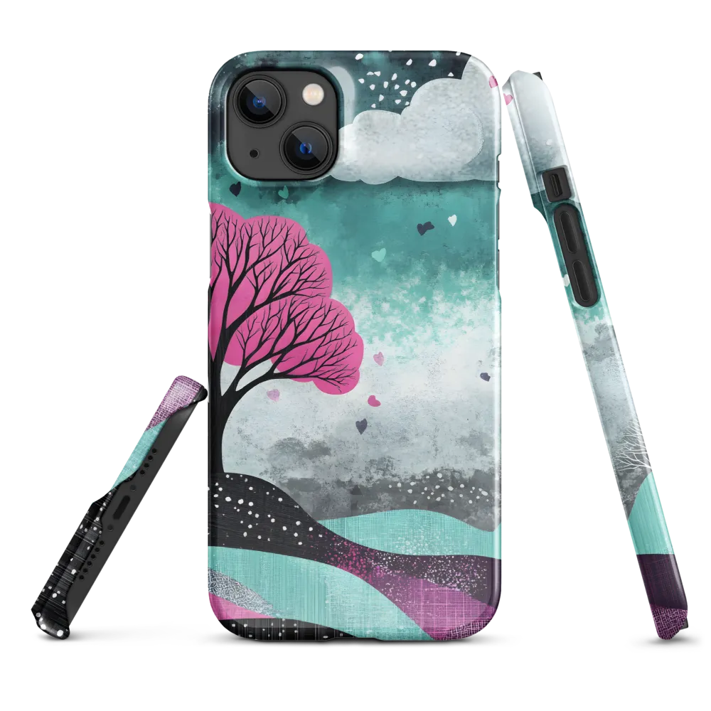 Whimsical Landscape of Love | Phone Case |  14 Plus | Snap Case | Glossy