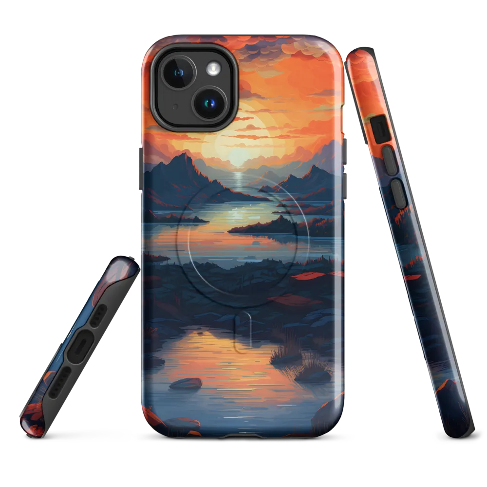 Ethereal Evening: A Digital Dusk