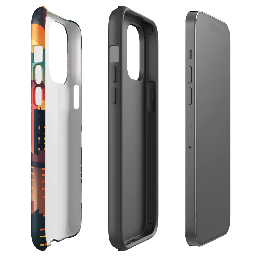 Twilight in the Concrete Jungle | Phone Case |  14 Pro Max | Tough Case | Glossy