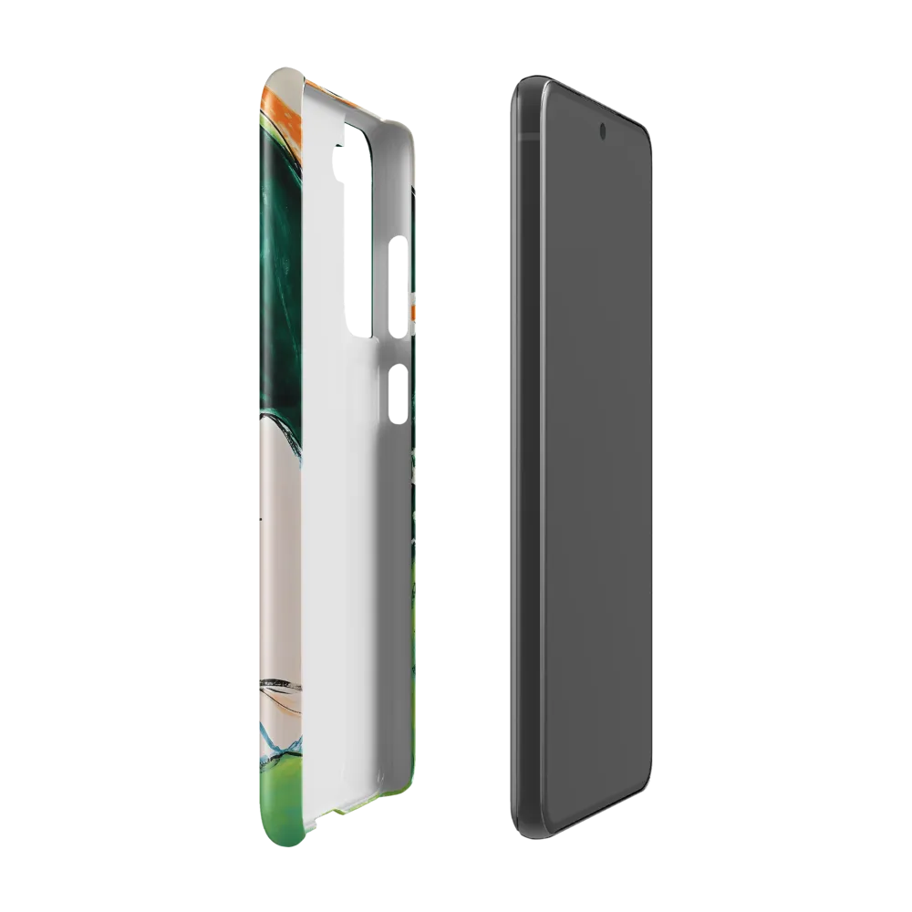Silent Sorrow | Phone Case |  S21 FE | Snap Case | Glossy