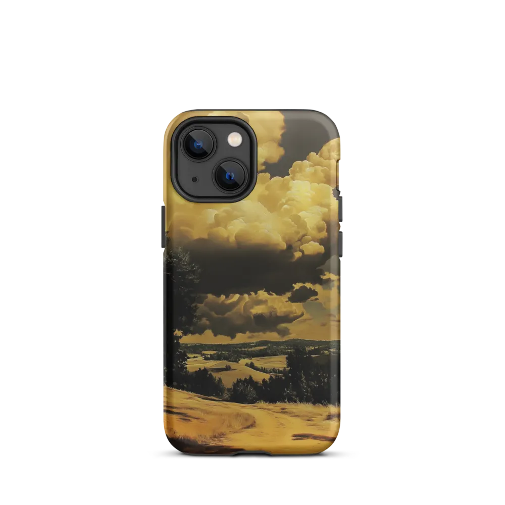 Golden Serenity in the Landscape