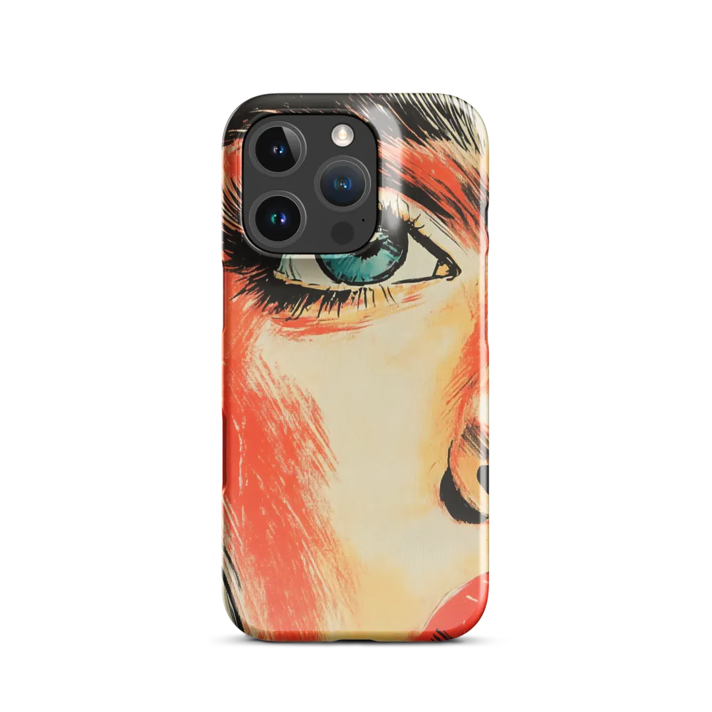 Intense Gaze: A Pop Art Portrait