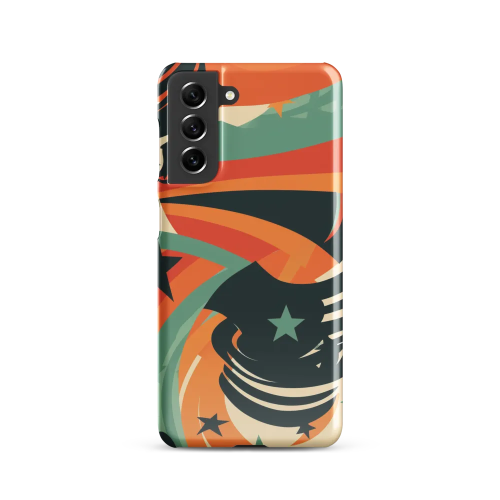 Swirls of Elegance | Phone Case |  S21 | Snap Case | Glossy