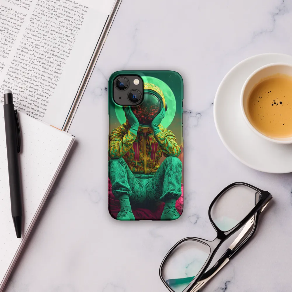 Cosmic Reflection: An Astronaut's Journey | Phone Case |  13 | Snap Case | Matte