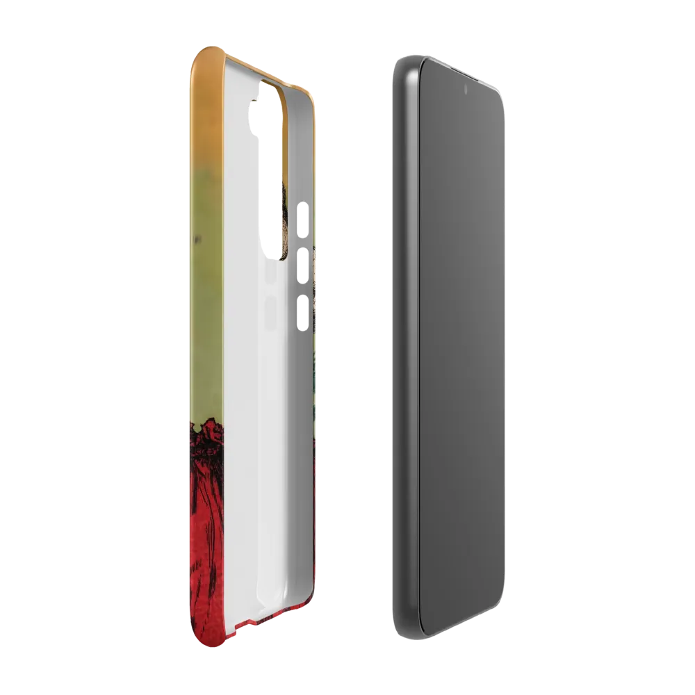 Masked Elegance | Phone Case |  S22 Plus | Snap Case | Matte