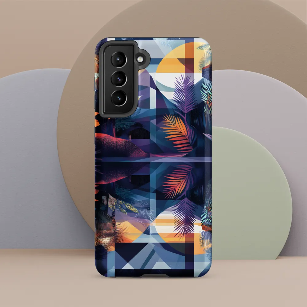 Tropical Serenity: A Modern Landscape