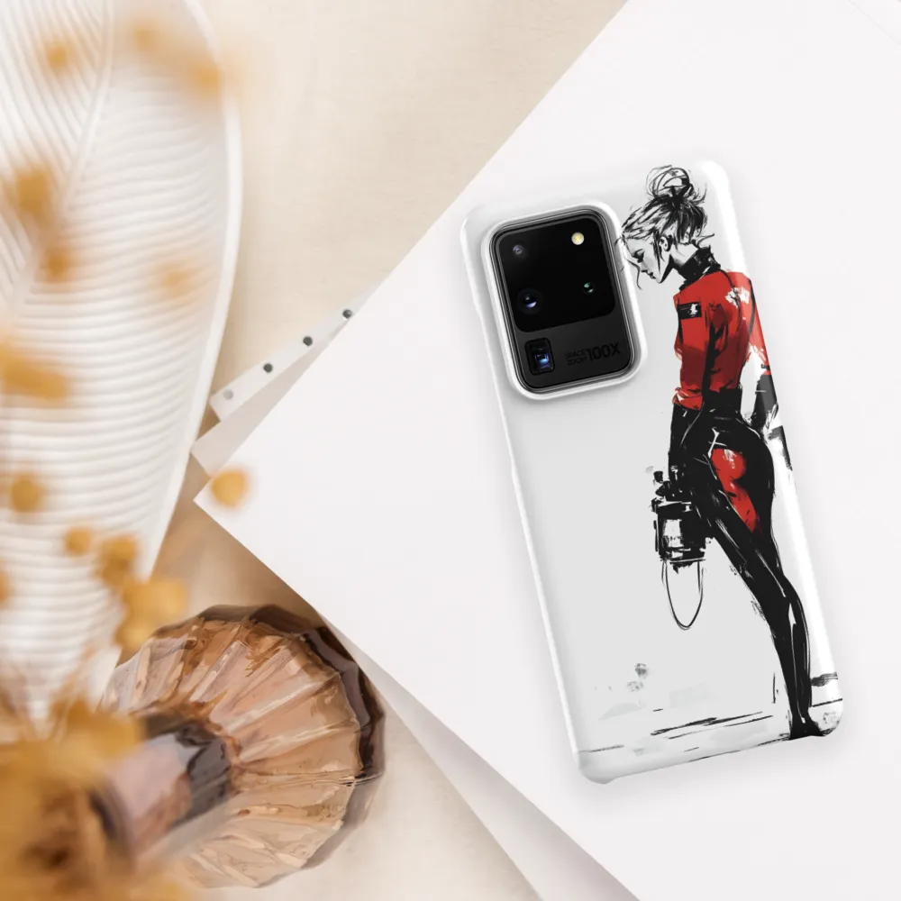 The Edgy Elegance | Phone Case |  S20 Ultra | Snap Case | Matte