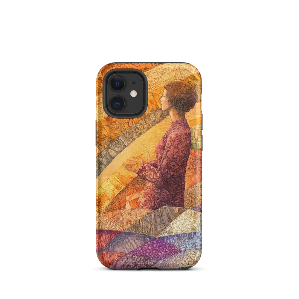 Whispers of Contemplation | Phone Case |  12 mini | Tough Case | Matte