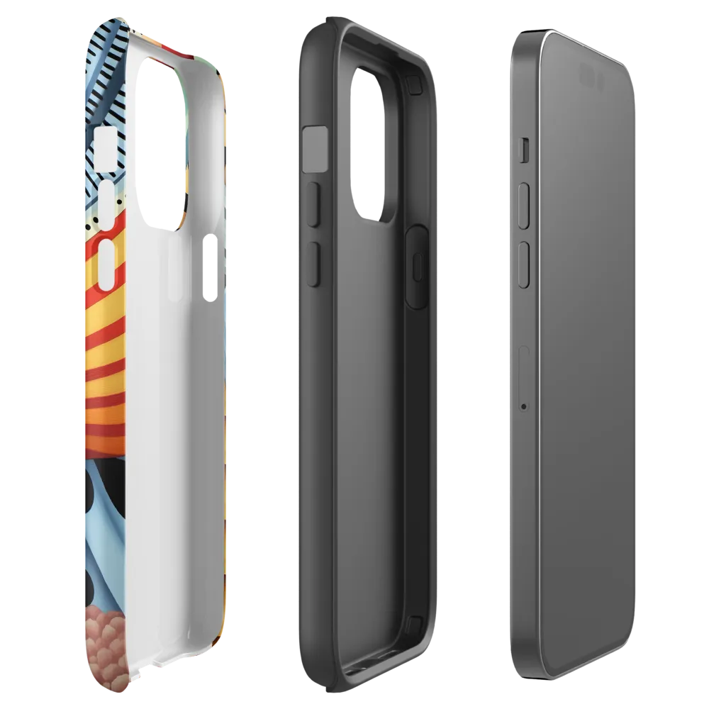 Symphony of Shapes | Phone Case |  14 Pro Max | Tough Case | Matte