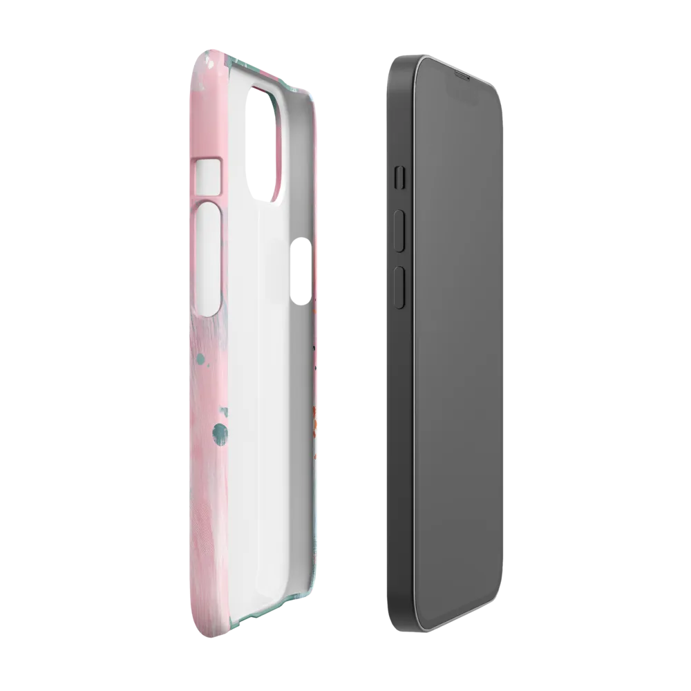 Dreamy Serenity: A Contemporary Portrait | Phone Case |  13 | Snap Case | Matte