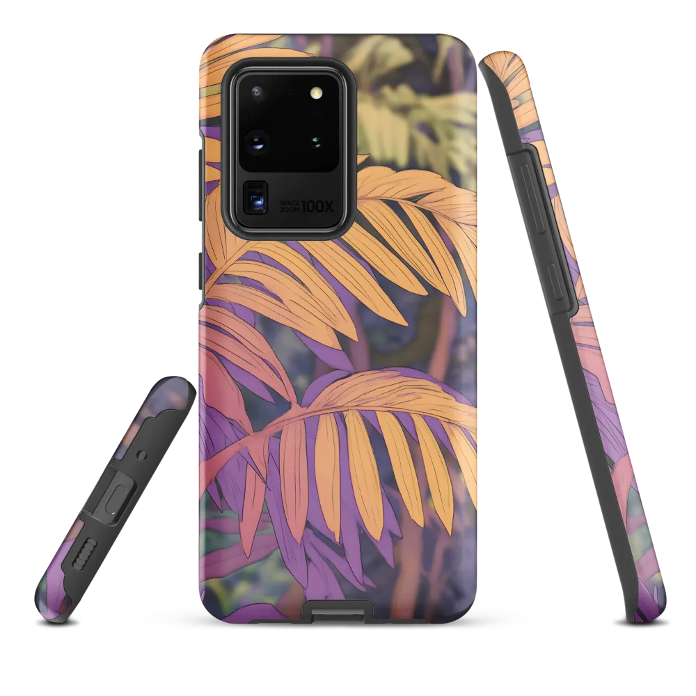 Harmonious Leaves in Digital Twilight