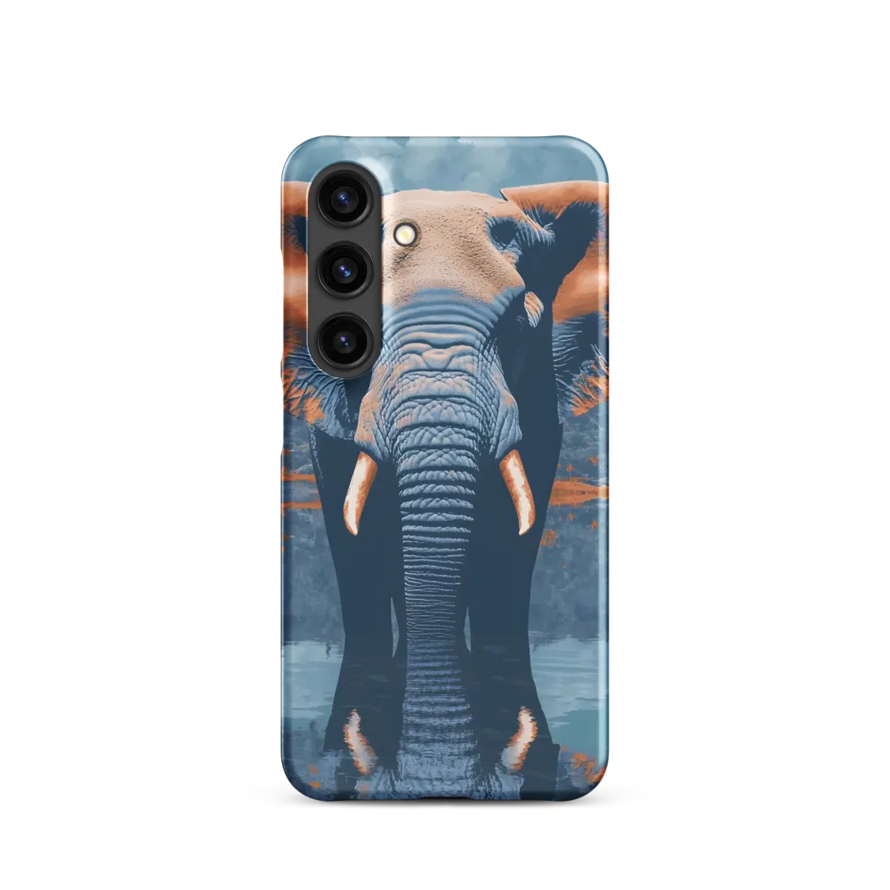 Majestic Reflection: The Elephant's Serenade