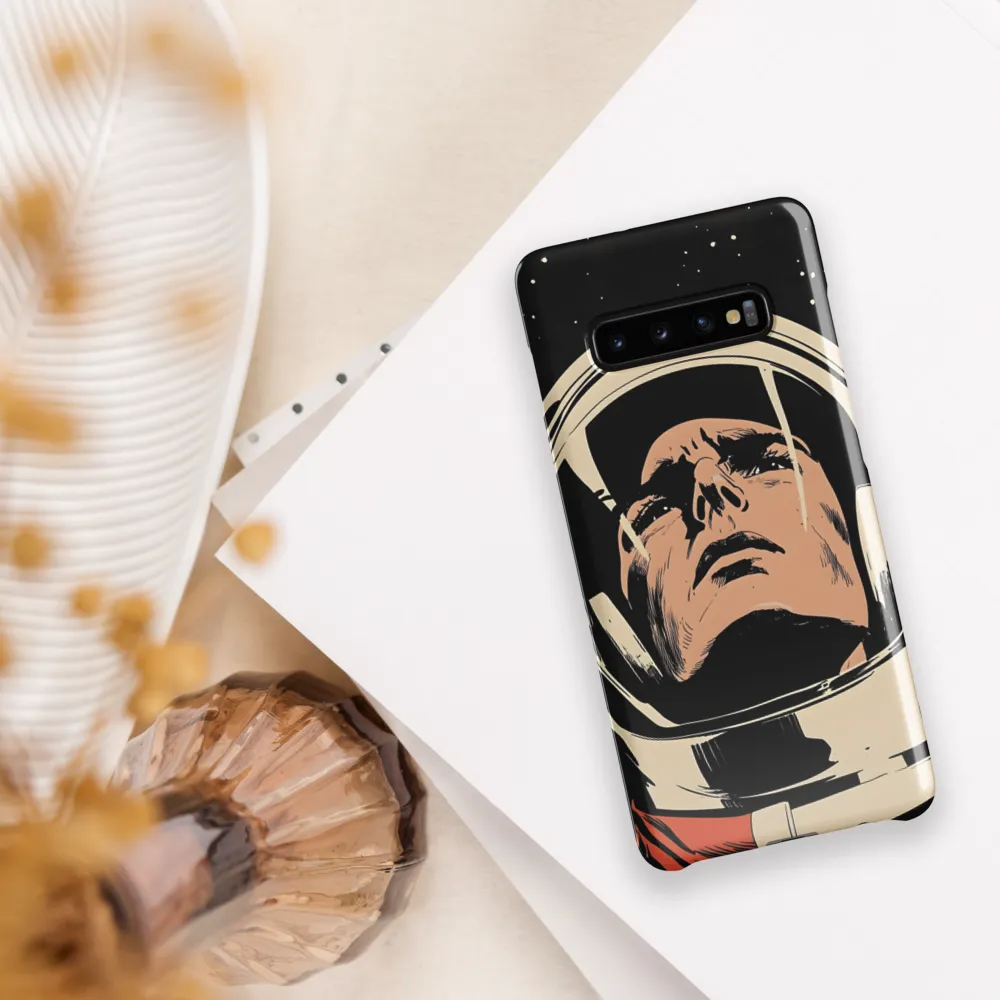 Gaze of the Astronaut | Phone Case |  S10 Plus | Snap Case | Glossy