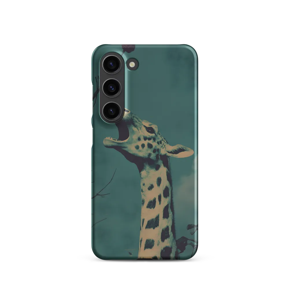 Whispers of the Tall: A Surreal Giraffe Encounter