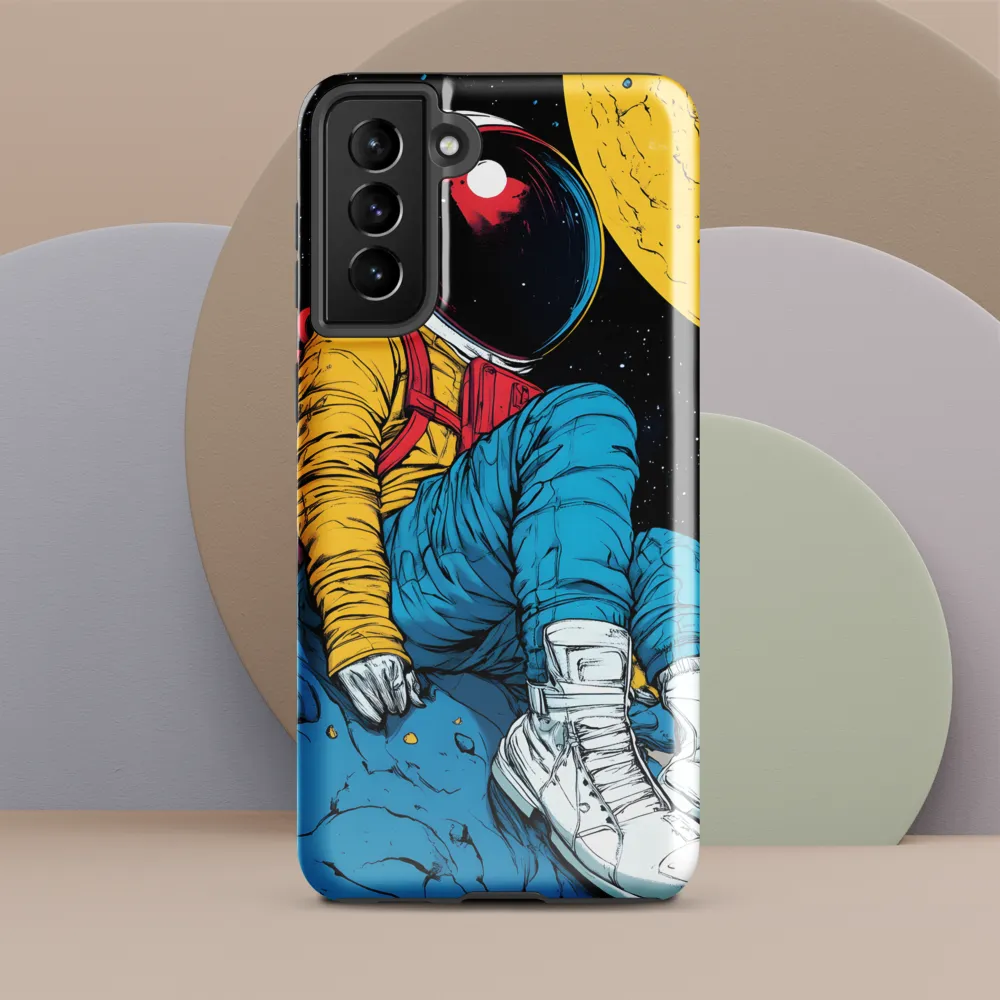 Eclipse of Curiosity | Phone Case |  S21 Plus | Tough Case | Glossy