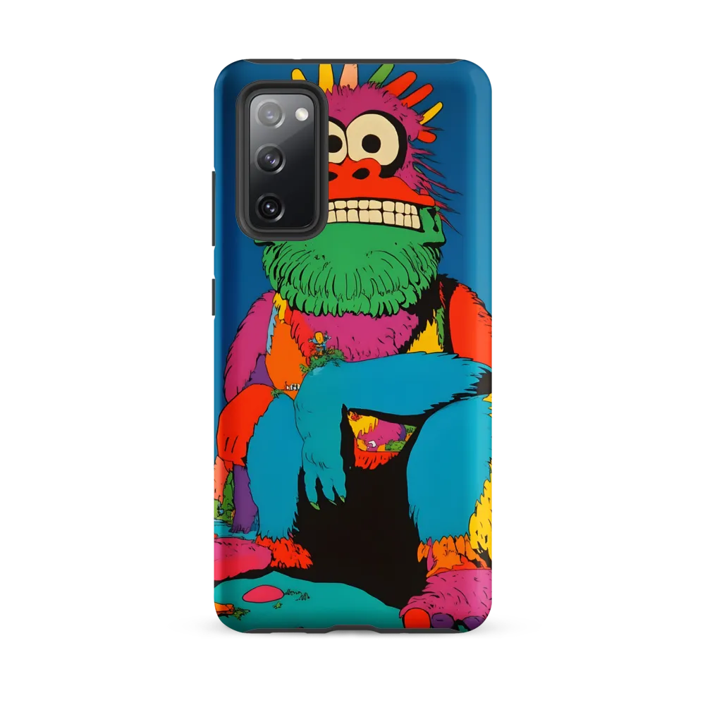 Whimsical Giant: A Playful Monster Encounter | Phone Case |  S20 FE | Tough Case | Matte