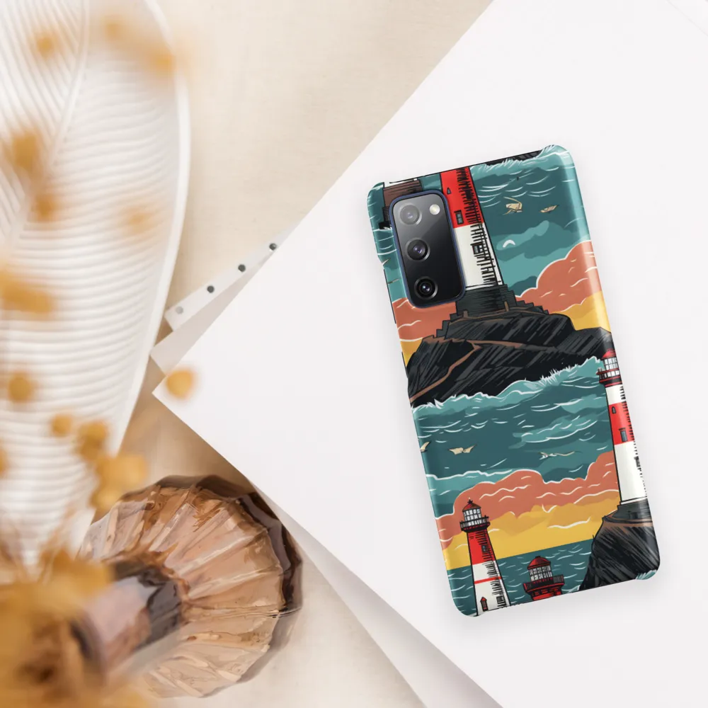 Lighthouses in a Whimsical Ocean