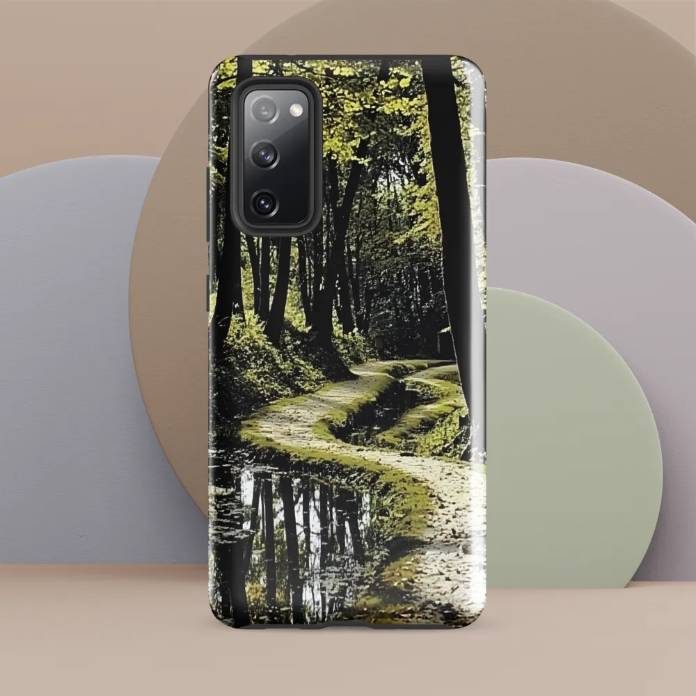Whispers of the Forest Path | Phone Case |  S20 FE | Tough Case | Glossy
